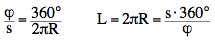 earth circumference formula