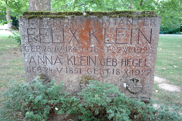 Felix Klein Goettingen