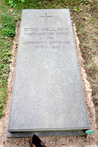 Otto Wallach Nobel Prize Goettingen