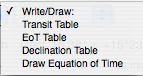 table draw