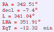 sun data