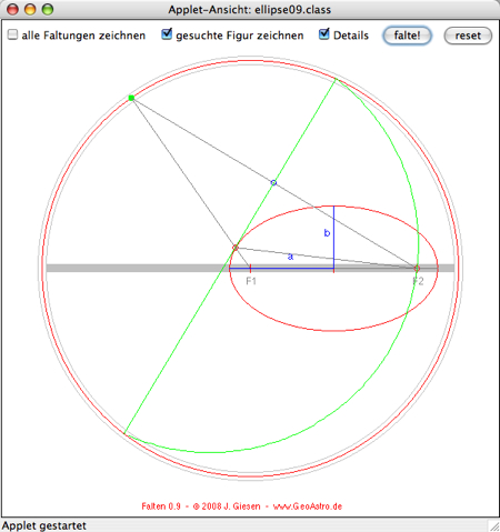 Hyperbel Leitkreis Tangente Applet