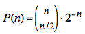 probability return to origin